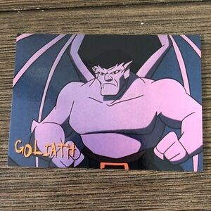 Vintage 1995 Gargoyles trading card: Goliath #55